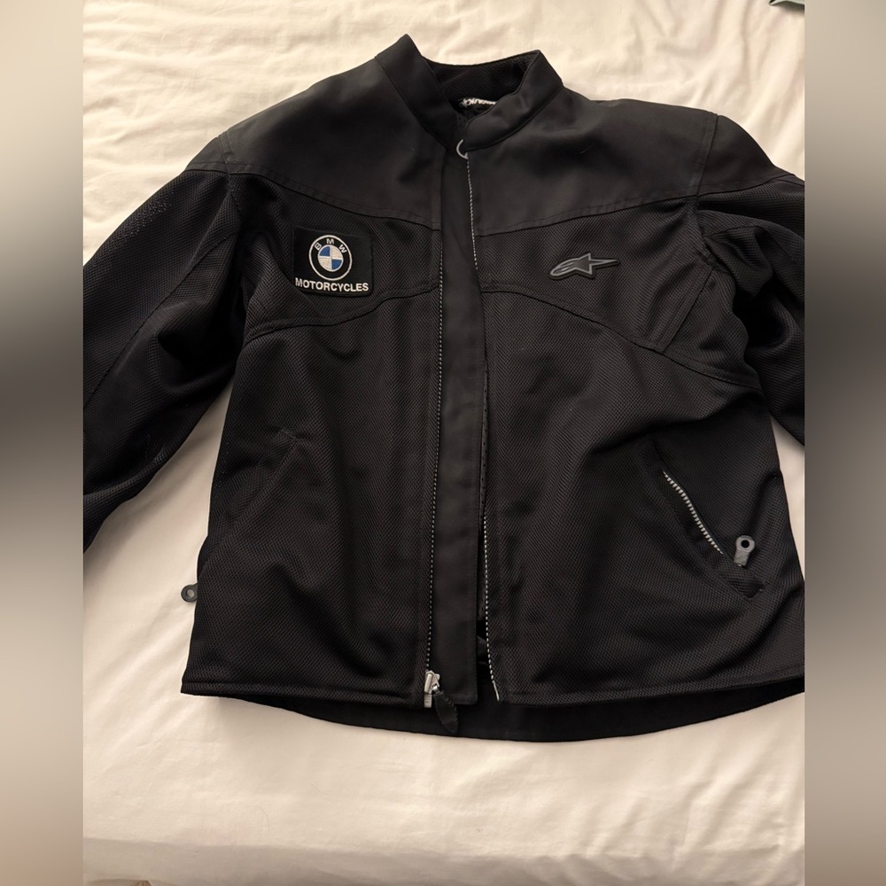 Alpinestars Black Motorcycle Jacket